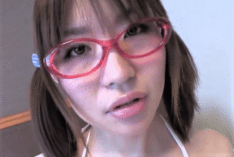 Natsuki Asakura Red Glasses
